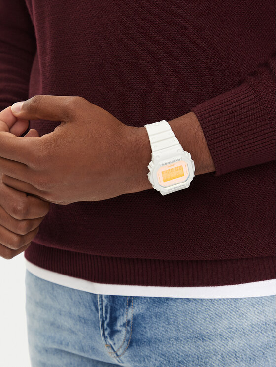 G-Shock G-Shock Orologio Beach Time Lapse DW-5600TL-7ER Bianco
