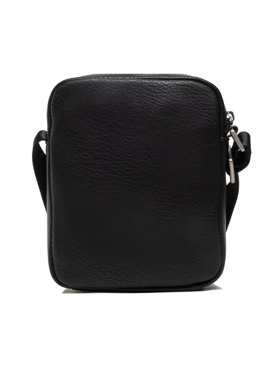 Tommy Hilfiger Tommy Hilfiger Мъжка чантичка Transit Pu Mini Reporter AM0AM10303 Черен