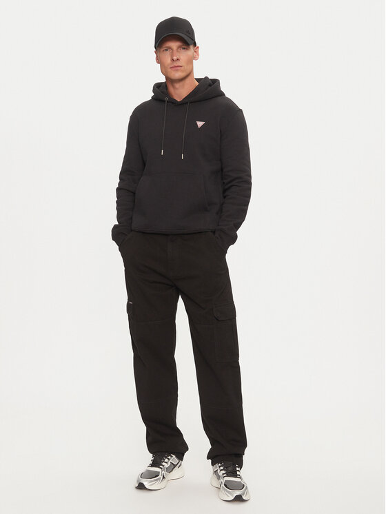 Guess Guess Chinosy M4YB40 WGCV1 Czarny Regular Fit