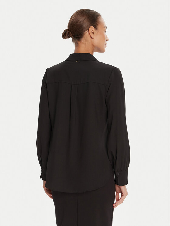 Rinascimento Rinascimento Koszula CFC0125777003 Czarny Regular Fit