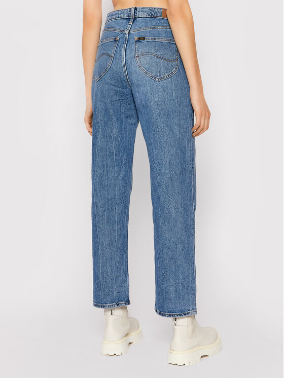 Lee Lee Farmer Wide L31ZMWMQ 112139891 Kék Regular Fit