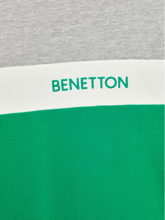United Colors Of Benetton United Colors Of Benetton Felpa 3FPPC10DZ Verde Regular Fit