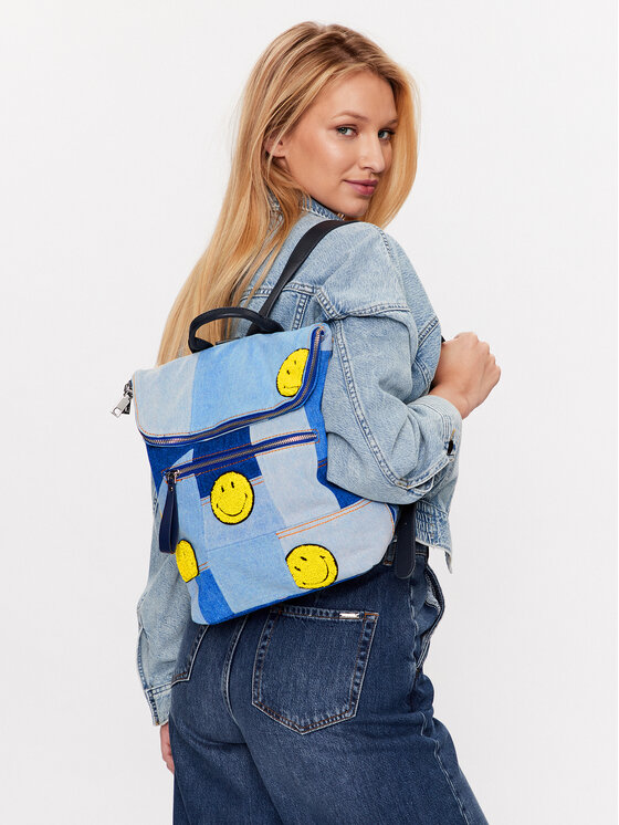 Sac desigual bleu jean hot sale