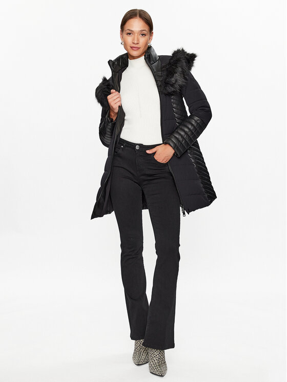 Guess Guess Télikabát W3BL26 W6NW2 Fekete Regular Fit