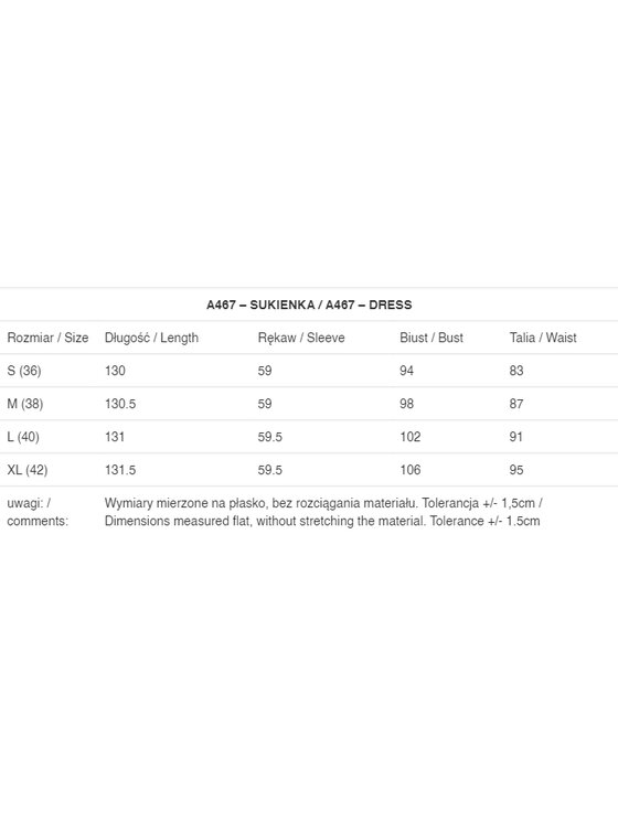 Awama Awama Vestito chemisier A467 Blu scuro Basic Fit