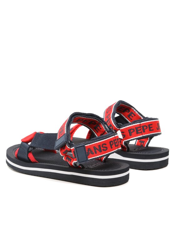 Pepe Jeans Pepe Jeans Sandály Pool Tape B PBS70056 Červená