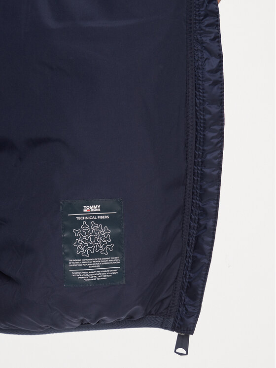 Tommy Jeans Tommy Jeans Zimska jakna Quilted DW0DW09350 Tamnoplava Regular Fit