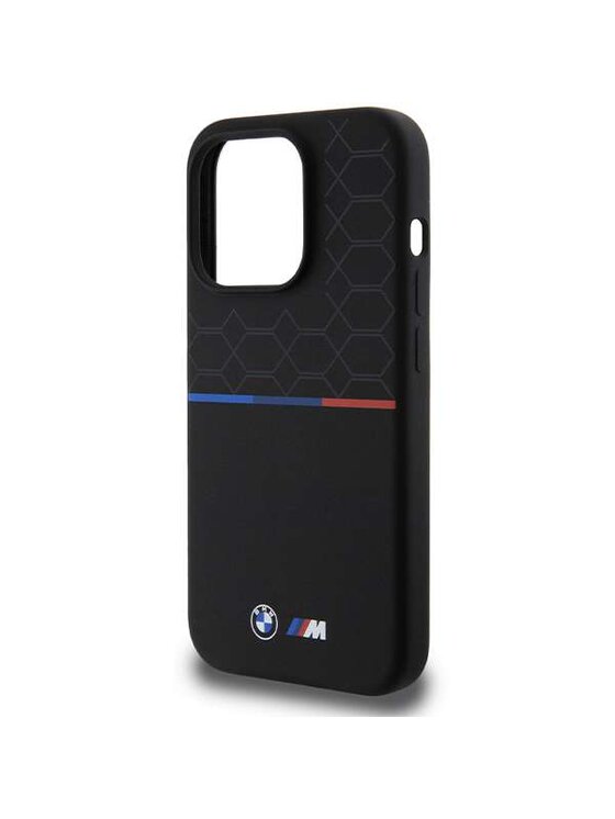 BMW Motorsport BMW Motorsport Etui na telefon Apple iPhone 15 Pro Czarny