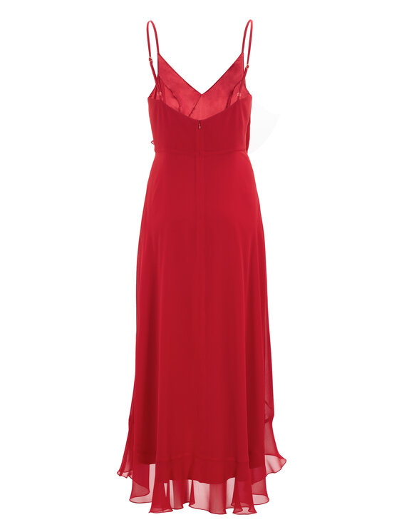 Swing Swing Rochie cocktail 5AI16200 Roșu Regular Fit