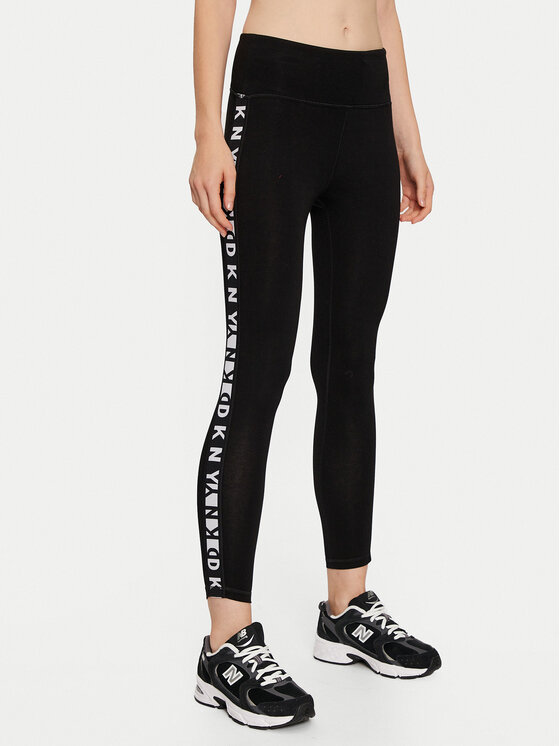 DKNY Sport Leggings DP9P1939 Crna Slim Fit