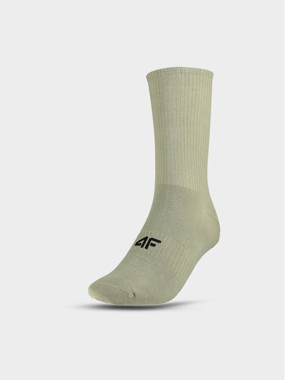 4F 4F Skarpety wysokie unisex 4FWAW24USOCU353 Kolorowy