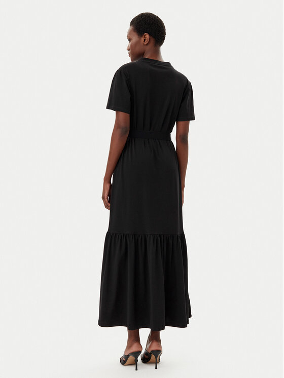 Liu Jo Sport Liu Jo Sport Sukienka codzienna TA5275 JS088 Czarny Regular Fit