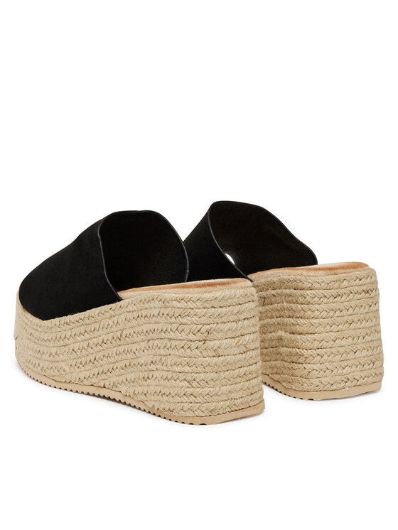 DeeZee DeeZee Espadrilles LE601-113 Fekete