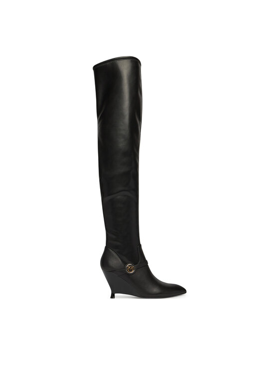 PINKO PINKO Čižmy Gwen 07 SD0647E028 Čierna