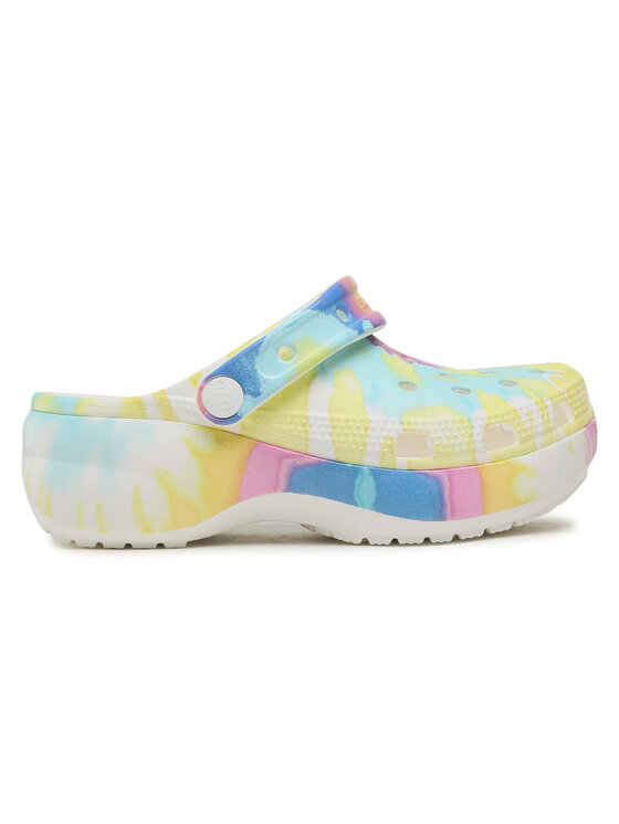 Ciabatte Classic Platform Tie Dye Graph Clgw