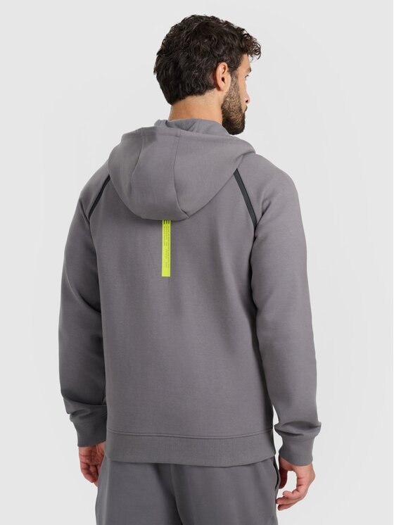 4F 4F Felpa 4FRAW25TSWSM2456-23S Grigio Regular Fit