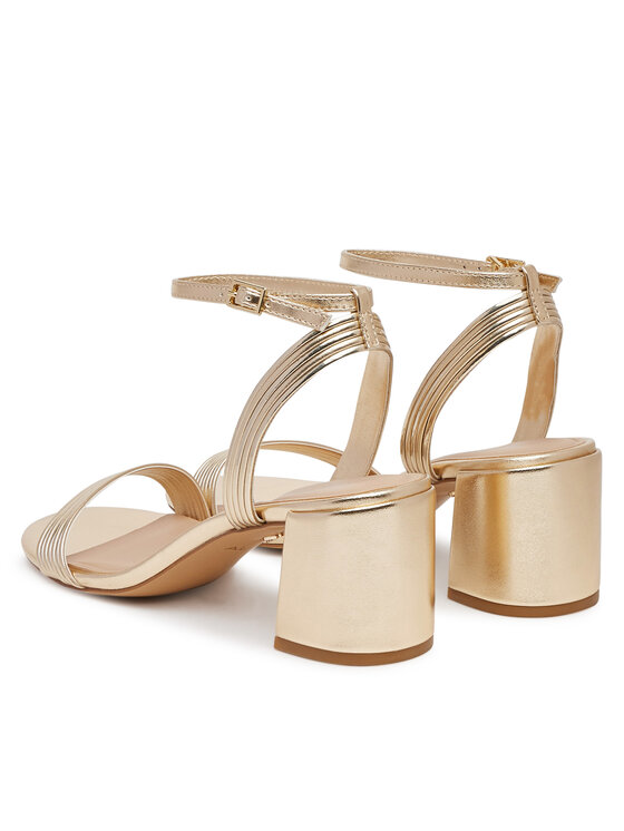 Aldo Aldo Sandały Emelda 13813762 Złoty