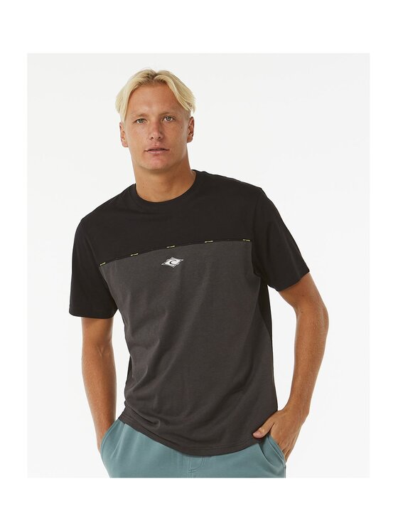 Rip Curl Rip Curl T-Shirt Vaporcool Medina Seacell Tee Czarny Loose Fit