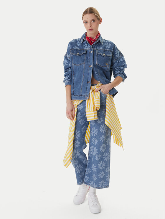 Roxy Roxy Jeans Boogie Night ERJDP03323 Blu Wide Leg