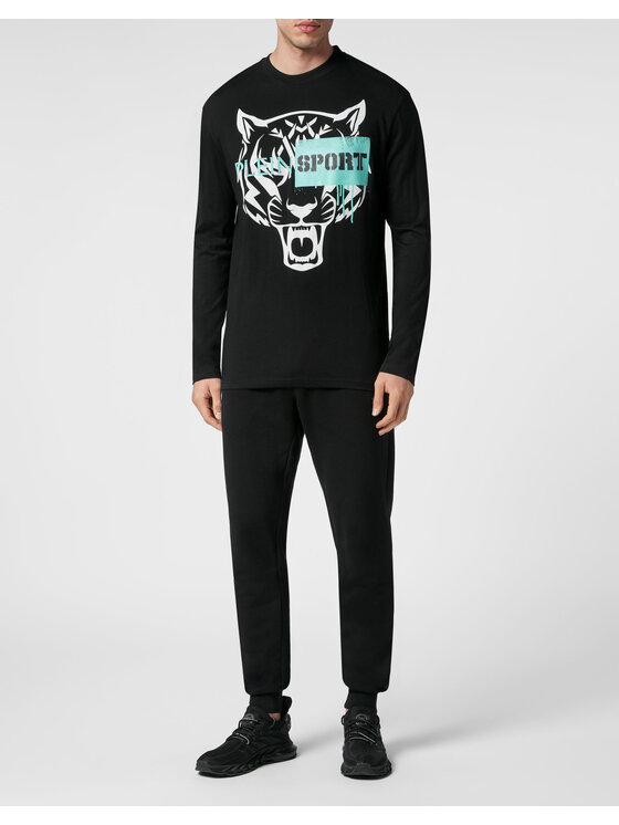 Plein Sport Plein Sport T-Shirt 14499 Czarny Regular Fit