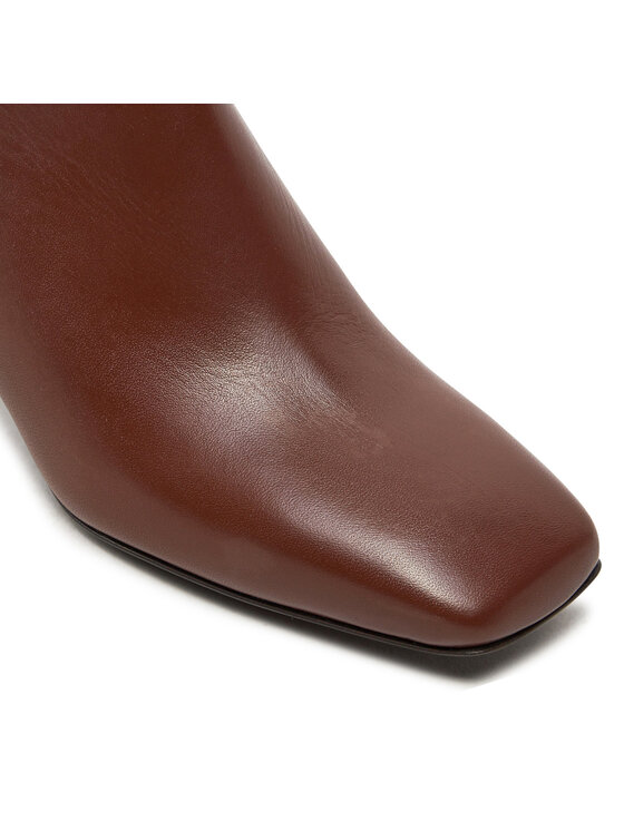 Pollini Pollini Botki SA21045C1LTD0217 Brązowy