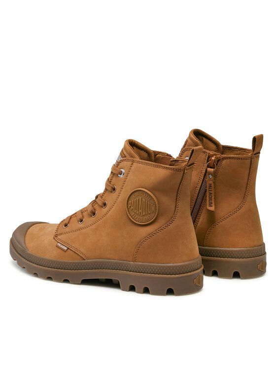 Palladium Palladium Trapery Pampa Hi Zip 06440-237-M Brązowy