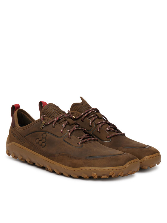 Vivo Barefoot Vivo Barefoot Sneakers Tracker Leather Low bracken 309623 01 Marrone