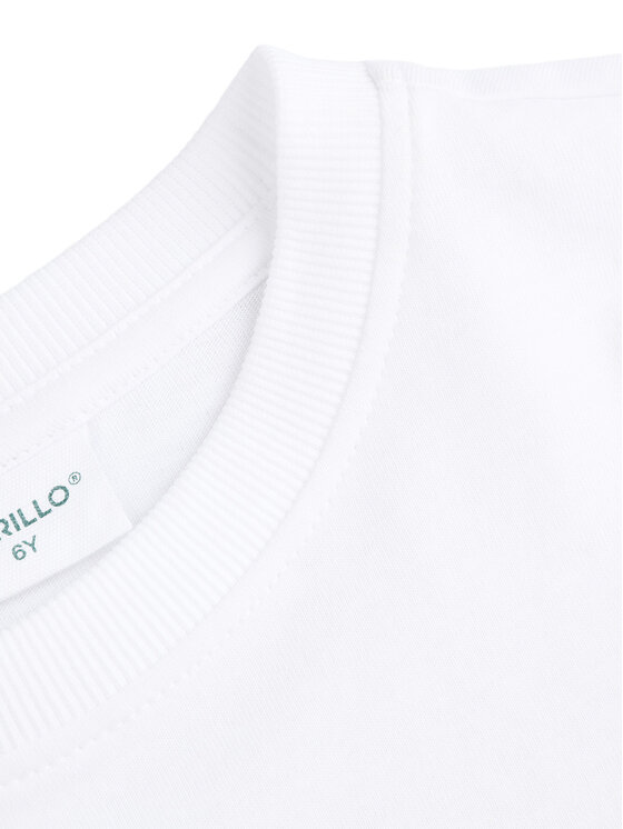Coccodrillo Coccodrillo T-krekls WC5143206WBK Balts Regular Fit