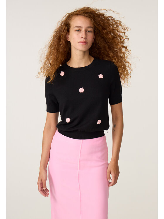 Fabienne Chapot Fabienne Chapot Sweter 6810-509-172 Czarny Regular Fit