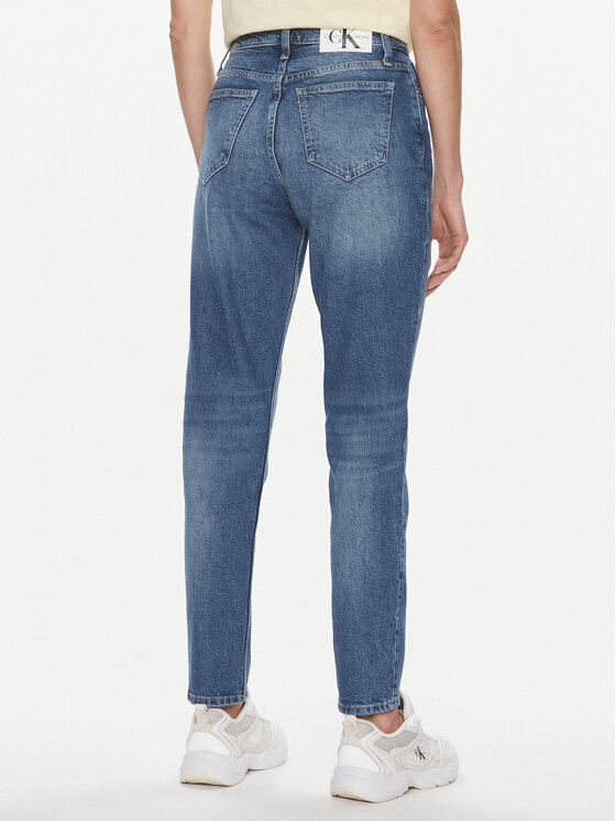 Calvin Klein Jeans Calvin Klein Jeans Traperice J20J222151 Plava Mom Fit
