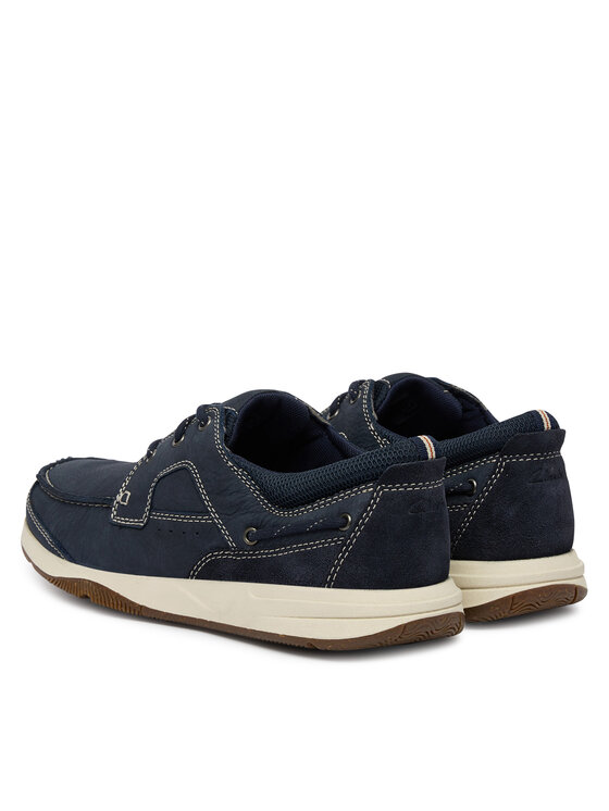 Clarks Clarks Polobotky Sailview Lace 26176972 Tmavomodrá