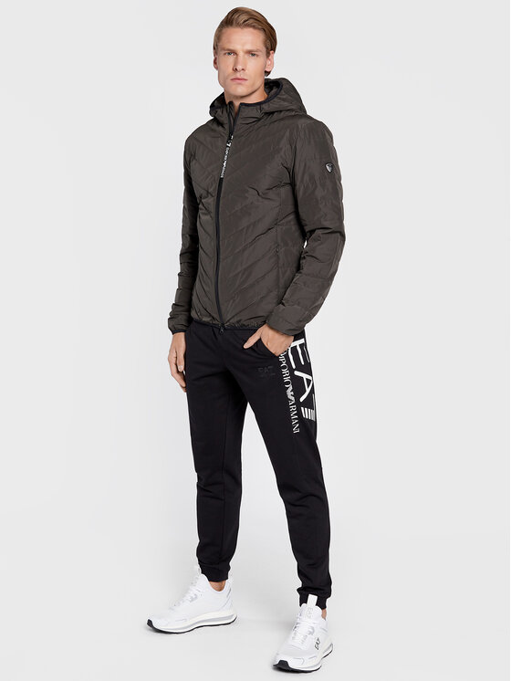 EA7 Emporio Armani EA7 Emporio Armani Giubbotto piumino 8NPB07 PNE1Z 1866 Verde Regular Fit