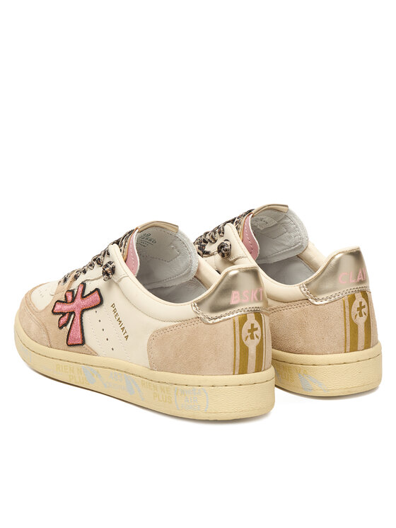 Premiata Premiata Sneakersy Bsktclad 7658 Béžová