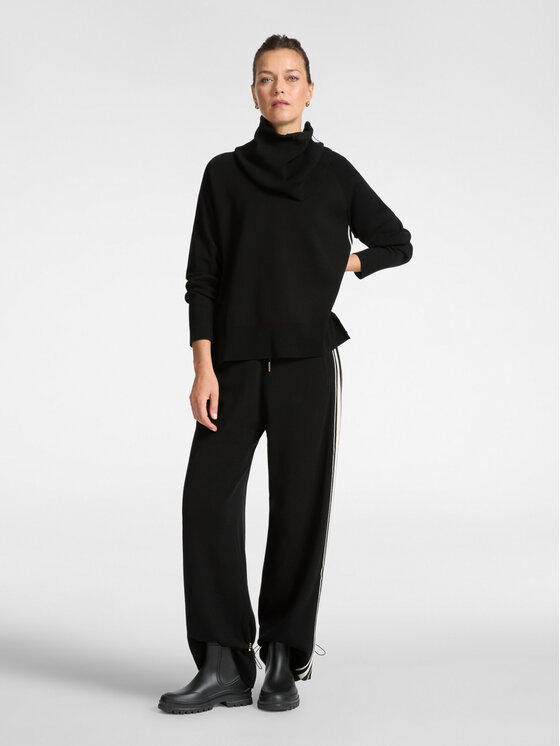 Elena Mirò Elena Mirò Cardigan M448Z000576N0A1 Nero Boxy Fit