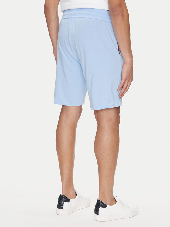 Tommy Hilfiger Tommy Hilfiger Pantaloni scurți sport UM0UM03364 Albastru celest Regular Fit