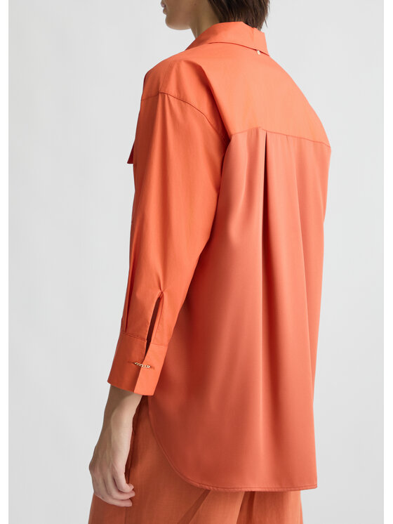 Liu Jo Liu Jo Camicia WA5203T4853M9534 Arancione Regular Fit