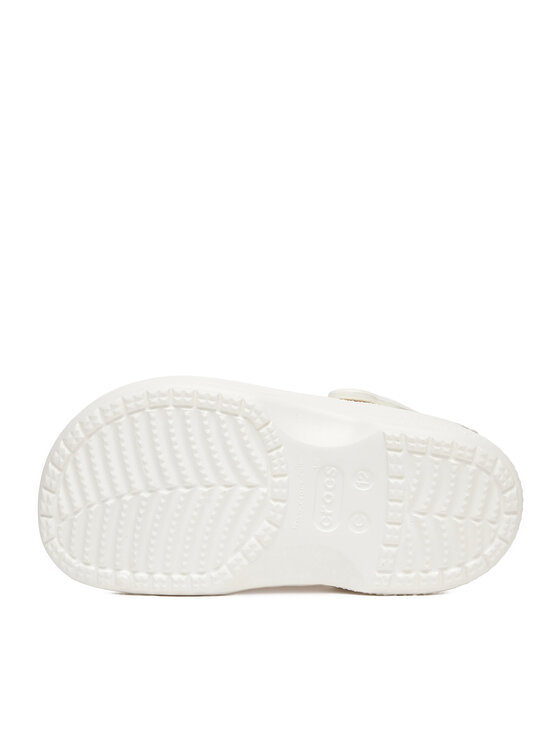 Crocs Crocs Şlapi C-BAYA LINED CLOG K 207500-11H Alb