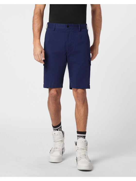PHILIPP PLEIN PHILIPP PLEIN Šortky 9389 Světle modrá Regular Fit