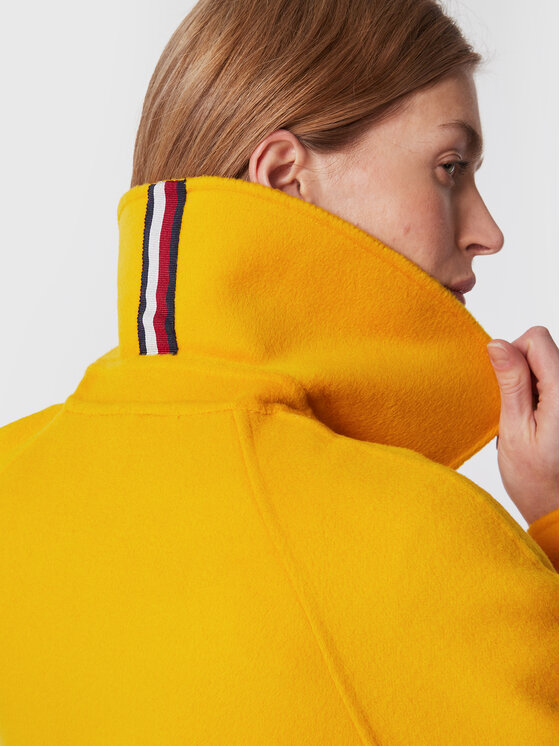 Tommy Hilfiger Tommy Hilfiger Trench WW0WW37252 Giallo Regular Fit