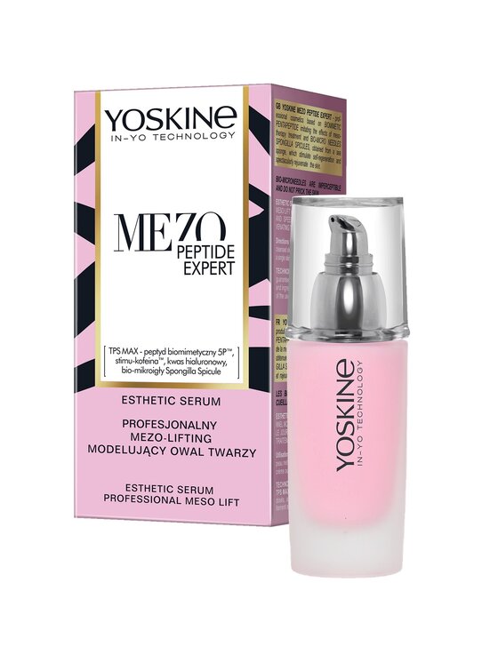 Yoskine Yoskine Yoskine Mezo Peptide Expert serum do twarzy modelujące owal 30ml Zestaw kosmetyków