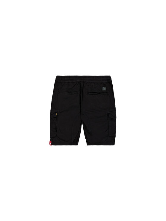 Alpha Industries Alpha Industries Bavlnené šortky Cotton Twill Jogger Short 106251-03 Čierna Classic Fit