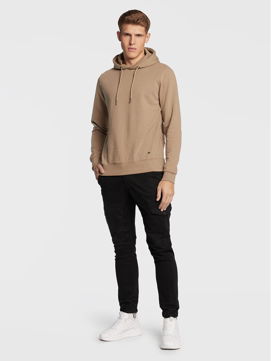 Felpa M-3020-SWH003 Beige Regular Fit