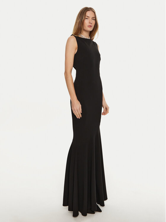 Rinascimento Rinascimento Abendkleid CFC0119999003 Schwarz Slim Fit
