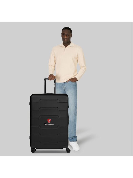 Tonino Lamborghini Tonino Lamborghini Walizka średnia 320234 Czarny