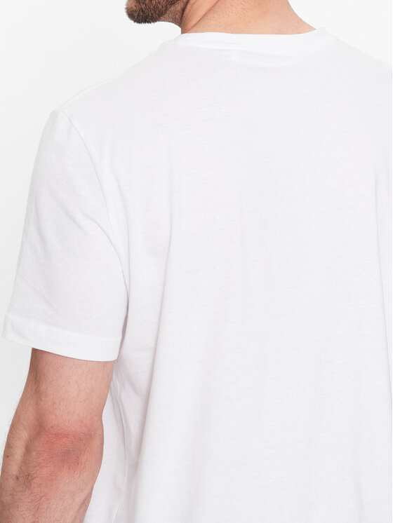 Mustang Mustang T-shirt Alex 1013221 Bianco Regular Fit