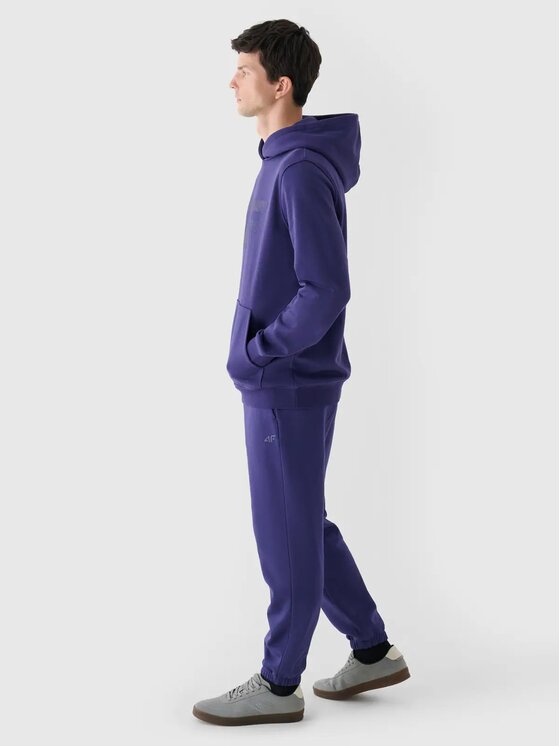 4F 4F Pantaloni da tuta 4FWMM00TTROM1140-31S Blu Regular Fit