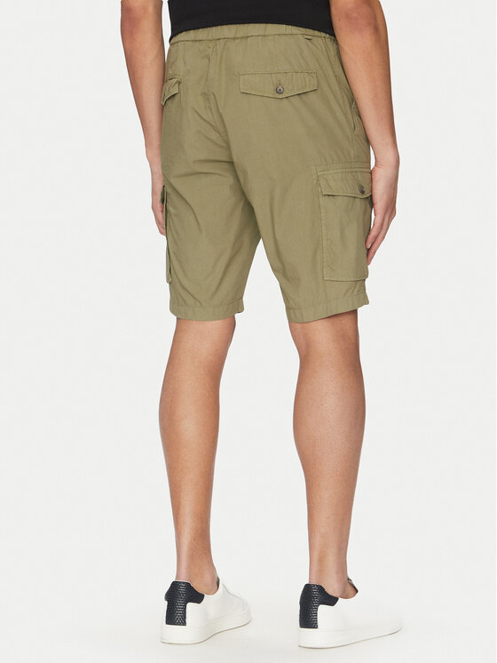 Paul&Shark Paul&Shark Шорти от плат 25414025 Зелен Regular Fit