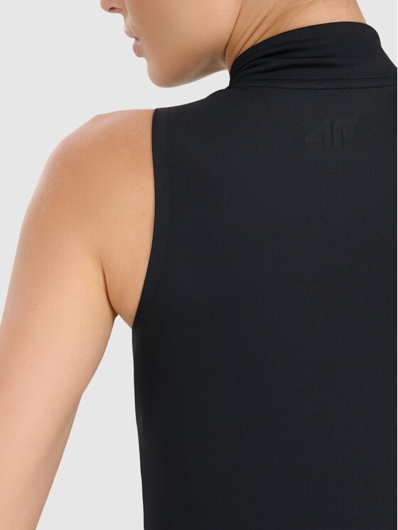 4F 4F Jumpsuit 4FRAW25TJUMF072-20S Nero Authentic Slim Fit