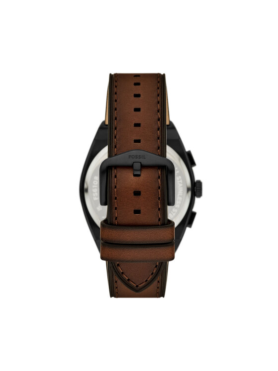 Fossil Fossil Zegarek FS6108 Brązowy
