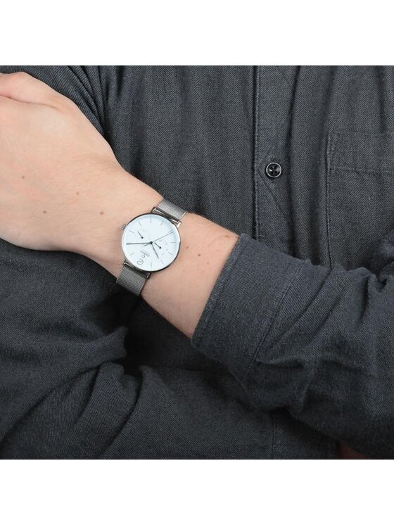 Obaku Obaku Zegarek V182GMCWMC Srebrny